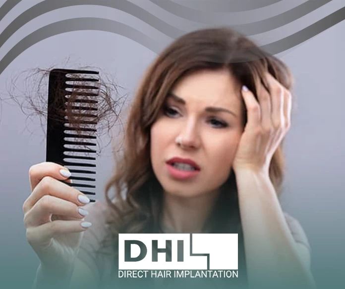 The cause of hair loss in women