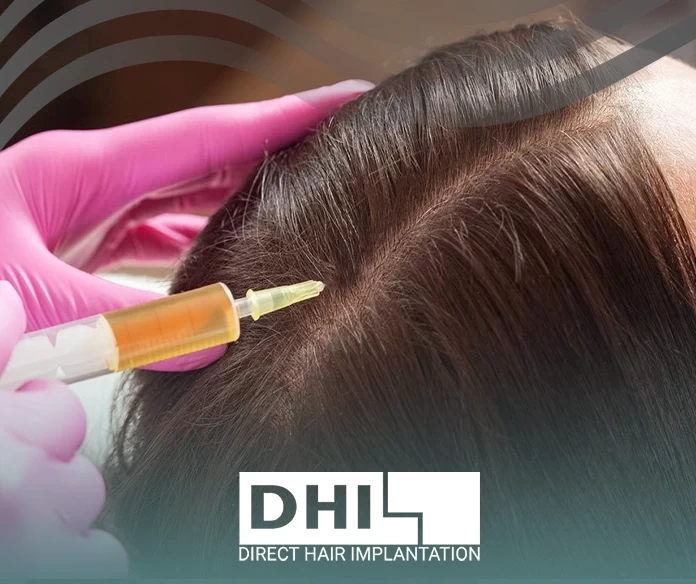 ?When do the results of plasma injections for hair appear